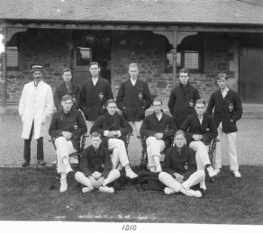 Sedbergh School Cricket First XI 1910