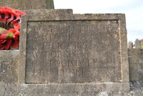 Husthwaite War Memorial - detail