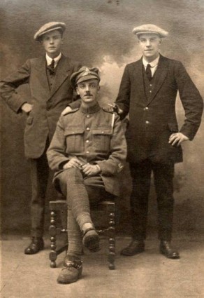 L to R - Stanley, Richard and Edwin Moore
