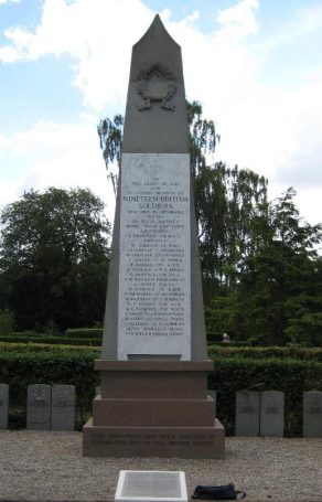 Monument at Copenhagen Western Cemetery