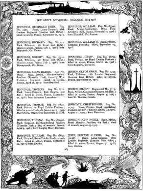 Ireland's Memorial Records 1914-1918