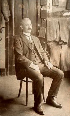 Frederick William Dixon, the father of Private Wilfred Dixon