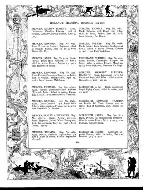 Ireland's Memorial Records 1914-1918