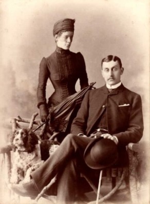 Frederic James and Helen Sarah Woodbine Walker, née Clöeté, the parents of Deric