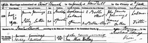 Marriage Register of Christ Church, Windhill, Yorkshire