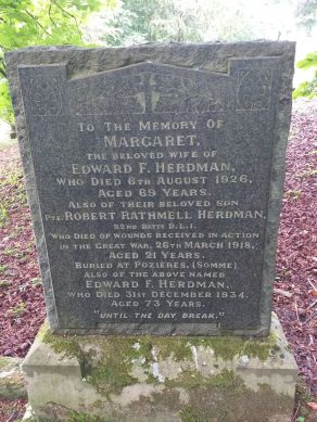 Bishop Auckland Cemetery, Co. Durham