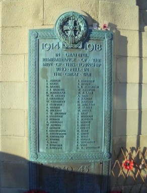 Billington Township War Memorial