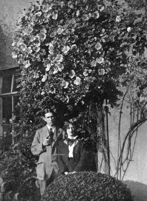 Joseph and Nora Smith at Rose Cottage, Sedbergh, Yorkshire