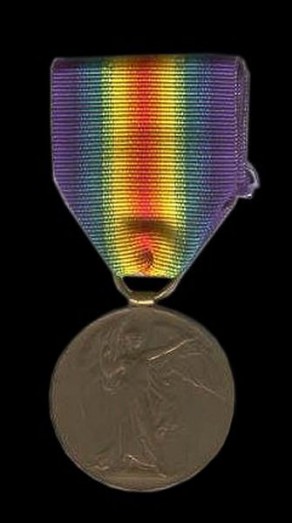 Private Cain Rothera’s Victory Medal