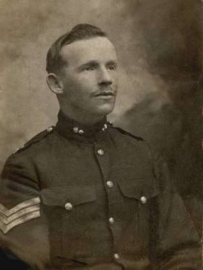 Lieutenant Nelson Widdup Petty (as an N.C.O.)