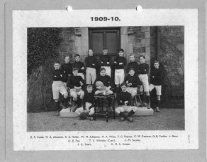Sedbergh School: Rugby Team 1909-10