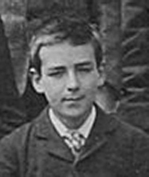 William P. Barry, aged 13, from a 1908 School photograph