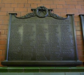 William Hulme’s Grammar School War Memorial, Whalley Range
