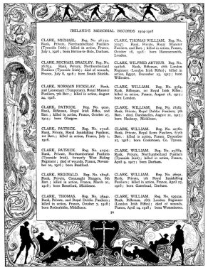Ireland's Memorial Records 1914-1918