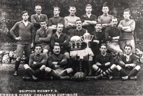 Skipton Rugby F.C. Winner's Yorks Challenge Cup 1911-12