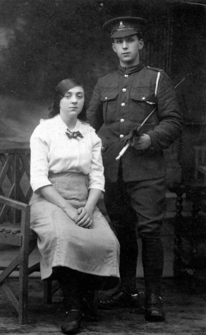 Private Reginald Victor Killeen & his sister Constance Mary