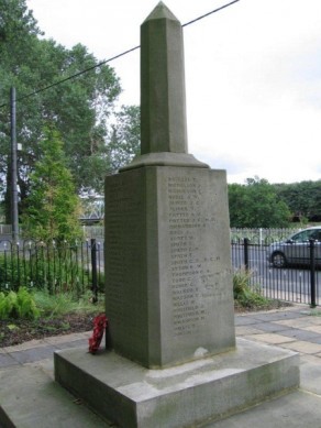 Fatfield, Co. Durham War Memorial