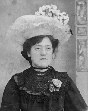 Eva Jackson, née Wilkinson, the wife of Frederick Jackson