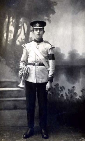 Bernard Locker in the uniform of the Boys’ Life Brigade