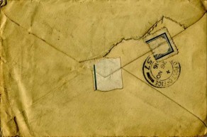 Back of envelope of a returned letter sent to Private Bernard Locker from his father, dated, 27 October 1916