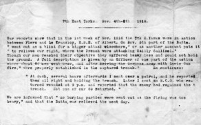 Details included with a letter from the British Red Cross and Order of St. John
