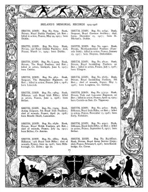 Ireland's Memorial Records 1914-1918