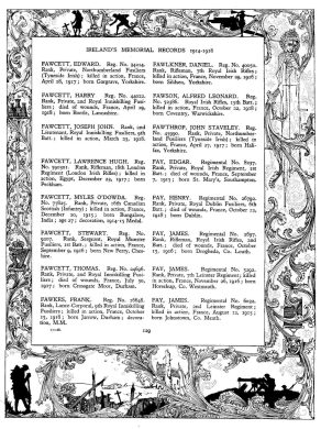 Ireland's Memorial Records 1914-1918