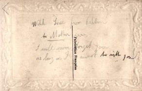 Reverse of above postcard