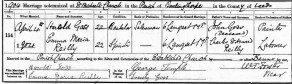 Marriage Register of St. Michael’s Church, Buslingthorpe, Leeds, Yorkshire