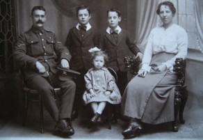 L/Corporal William P. Harragan and family