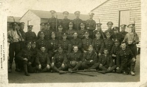 Frank Ward - front row, 4th from left