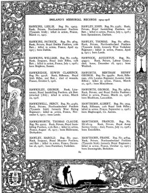 Ireland's Memorial Records 1914-1918