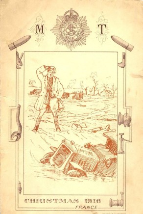 Army Service Corps (M. T.) Christmas card (1916)