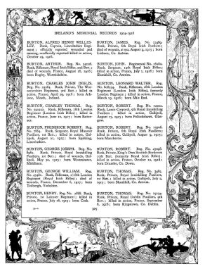 Ireland's Memorial Records 1914-1918