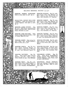 Ireland's Memorial Records 1914-1918