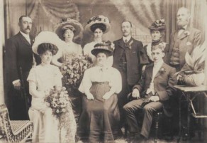 The wedding of John Easterby and Annie Hargreaves