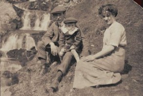 John and Annie Easterby with their son.