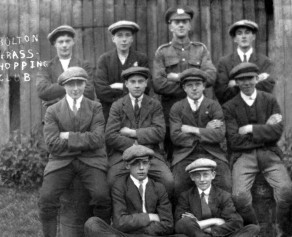 Bolton Grass-Hopping Club: John William Tomlinson - sitting, front right