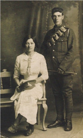 Elizabeth and William Johns, née Thwaite (married 1912), the sister and brother-in-law of James Wilcock Thwaite