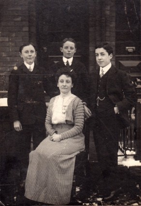 Agnes and her sons