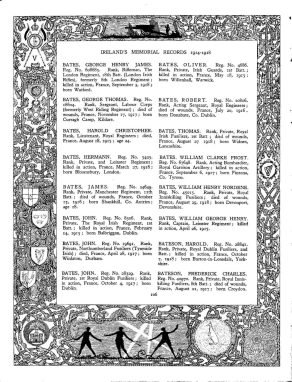 Ireland's Memorial Records 1914-1918