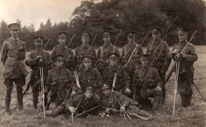 Signal Section, 1/6th Bn Duke of Wellington's (West Riding Regiment) in 1915