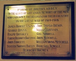 (1a) Methodist Church: brass memorial plaque