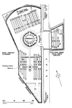 CWGC Cemetery Plan: BERKS CEMETERY EXTENSION