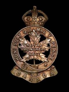 Regiment / Corps / Service Badge: Canadian Infantry