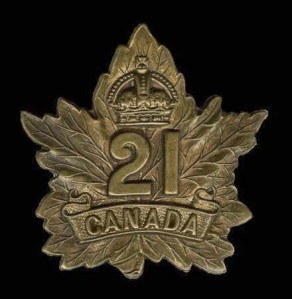Regiment / Corps / Service Badge: Canadian Infantry
