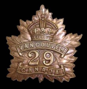 Regiment / Corps / Service Badge: Canadian Infantry