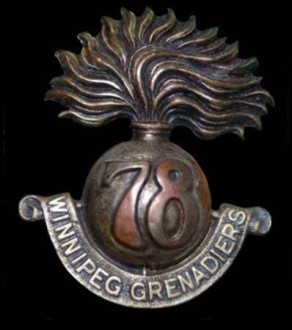 Regiment / Corps / Service Badge: Canadian Infantry