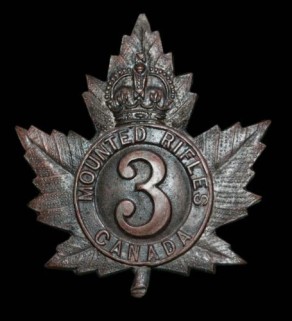 Regiment / Corps / Service Badge: Canadian Mounted Rifles, 3rd Regiment