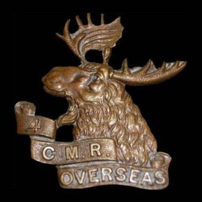 Regiment / Corps / Service Badge: Canadian Mounted Rifles
